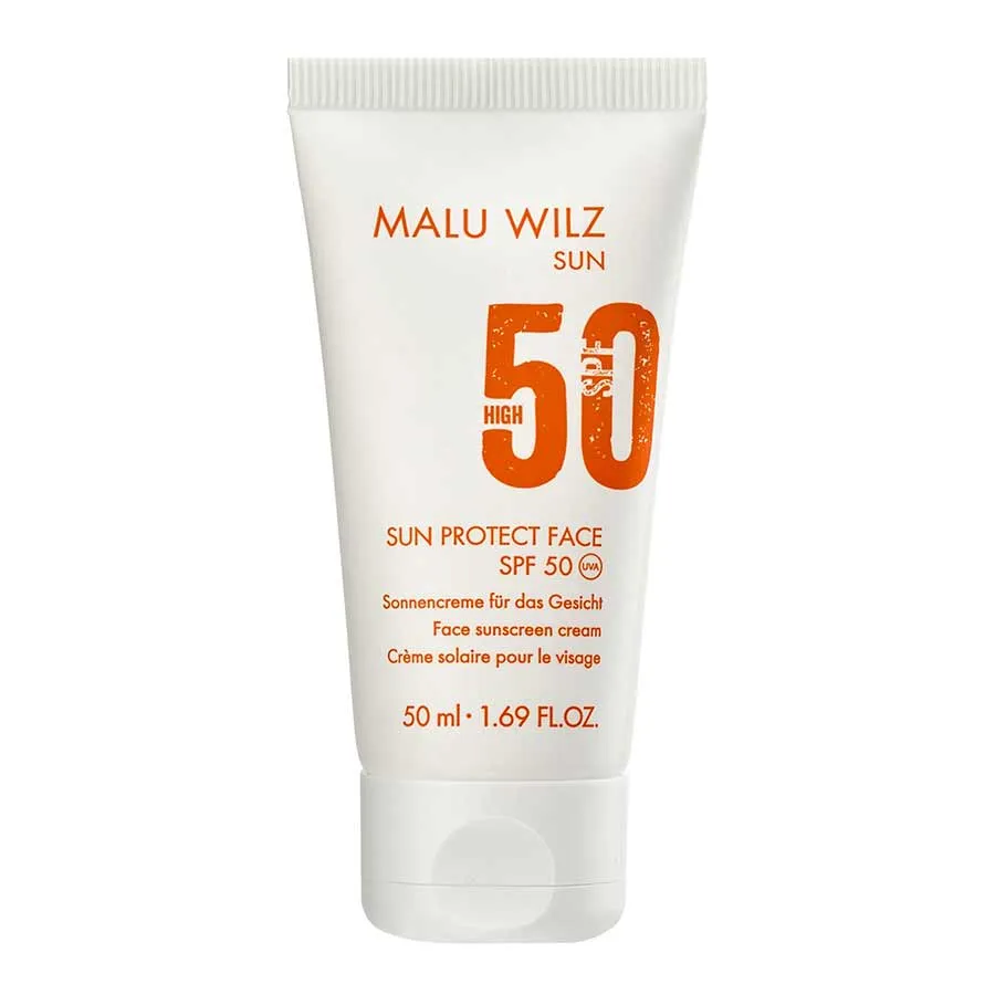 imagen protector solar facial spf50 malu wilz