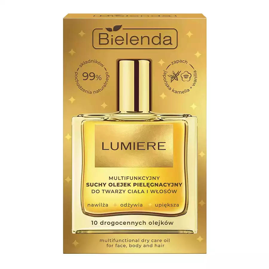 imagen aceite seco multifuncional bielenda lumiere caja