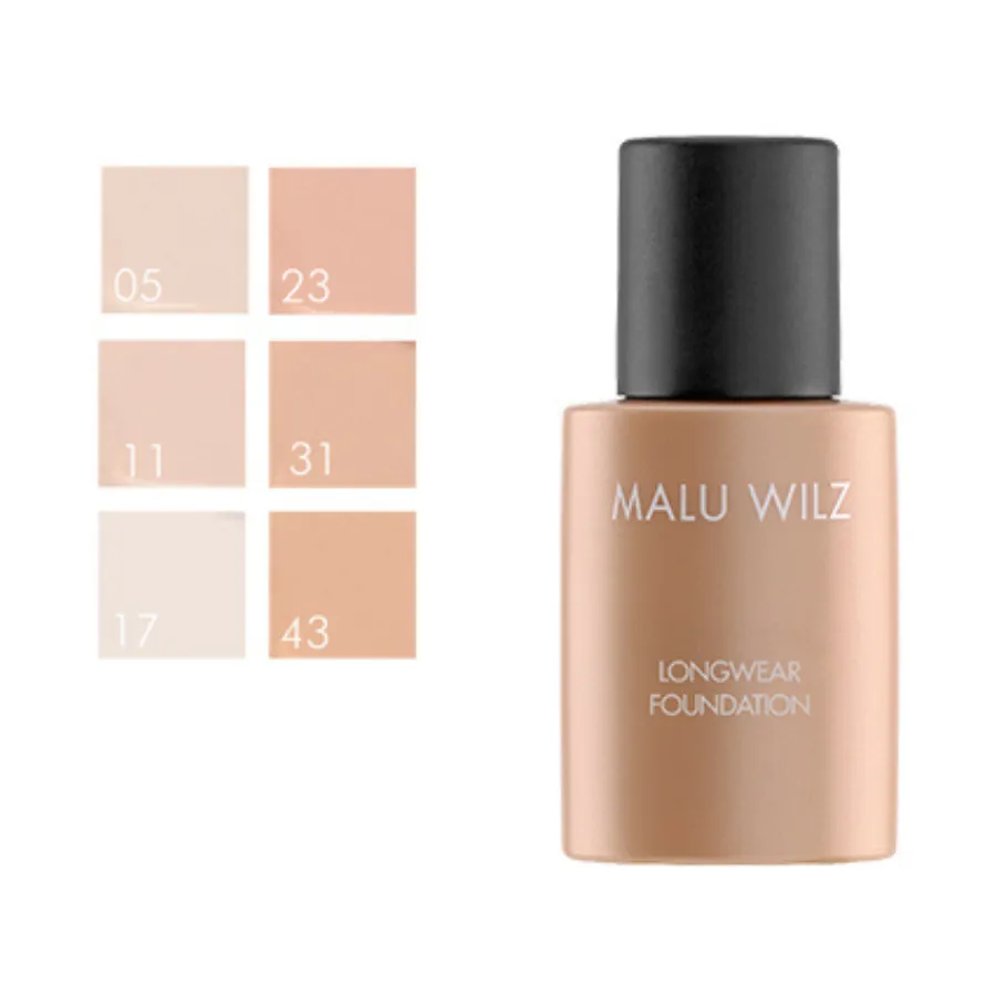 imagen base maquillaje larga duracion malu wilz tonos