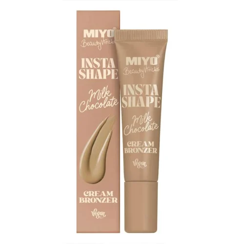 foto bronceador en crema insta shape miyo milk chocolate