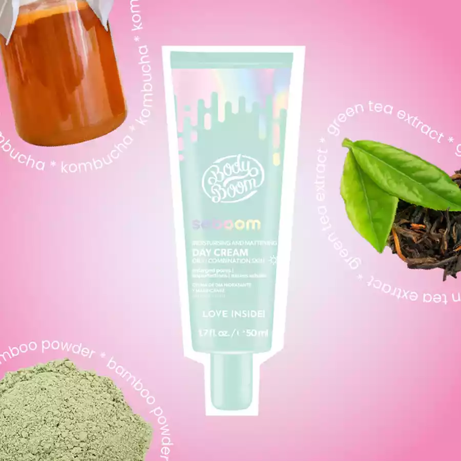 imagen crema hidratante piel grasa seboom bodyboom creativa ingredientes