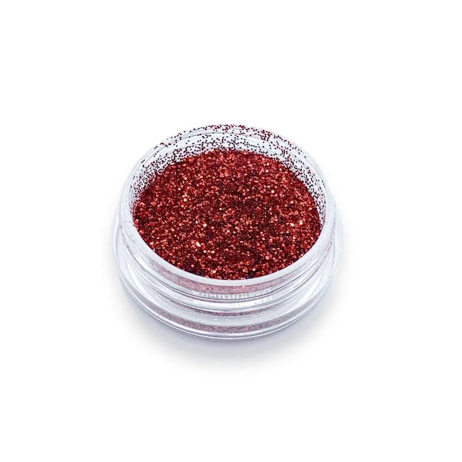foto decoracion de uñas frosting red claresa 2