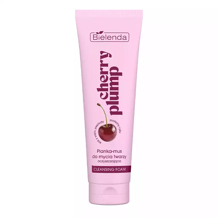 imagen espuma limpiadora con peptidos bielenda cherry plump