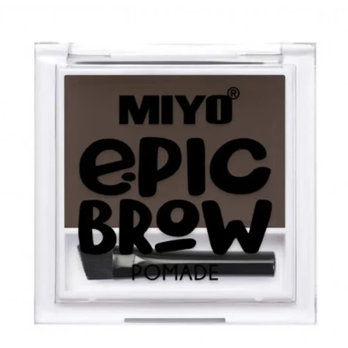 foto gel de cejas epic brow pomade miyo 01 brown