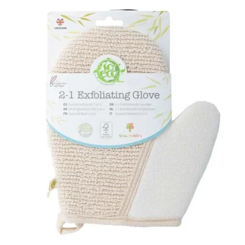 foto guante exfoliante 2 en 1 ecologico so eco