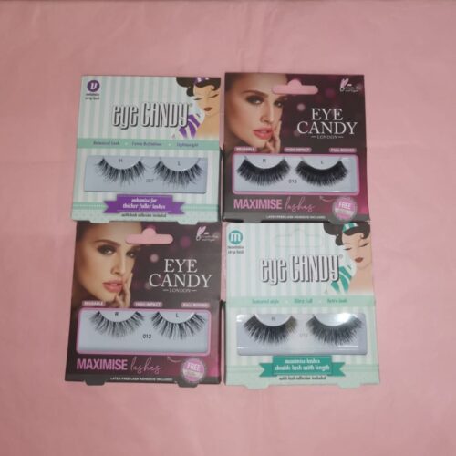 24 Pestañas Postizas Eye Candy - Lote N122