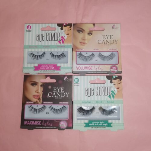 24 Pestañas Postizas Eye Candy - Lote N123