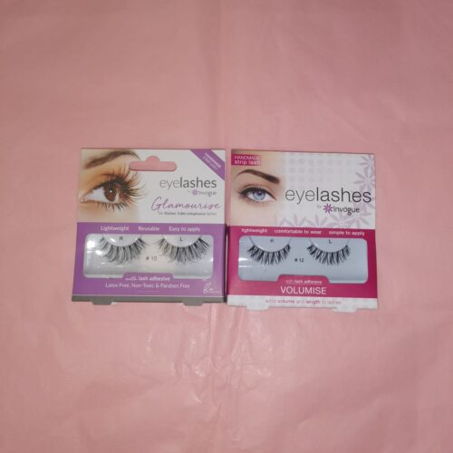 24 Pestañas Postizas Invogue - Lote N125