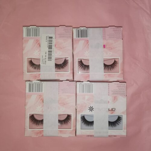 24 Pestañas postizas Invogue - Lote N139