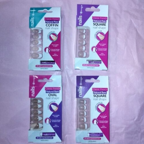 28 uñas postizas Invogue - Lote N149