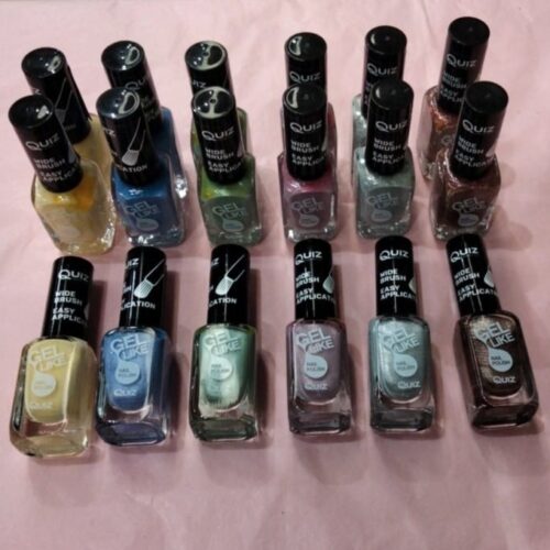 18 esmaltes de uñas Quiz - Lote N185