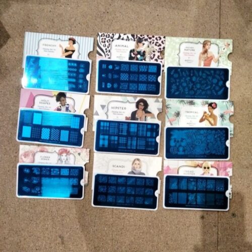 18 Placas stamping uñas MoYou - Lote N35