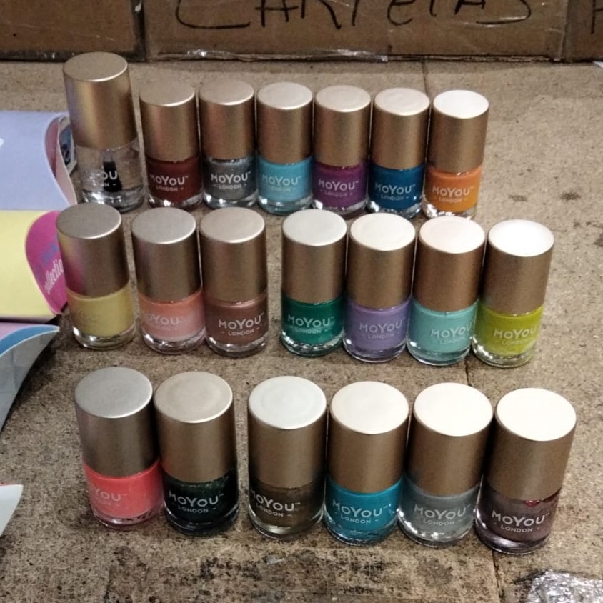 30 Esmaltes y placas estamping uñas MoYou - Lote N59 - Imagen 2
