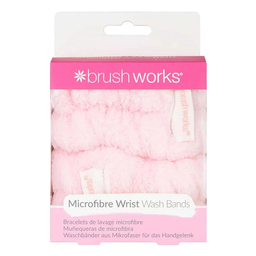 foto muñequeras de microfibra brushworks