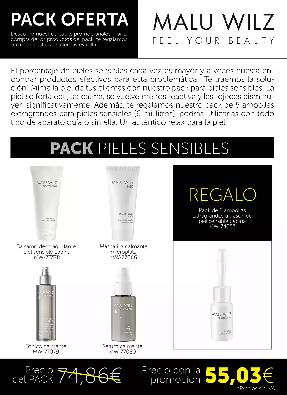 imagen pack oferta pieles sensibles malu wilz
