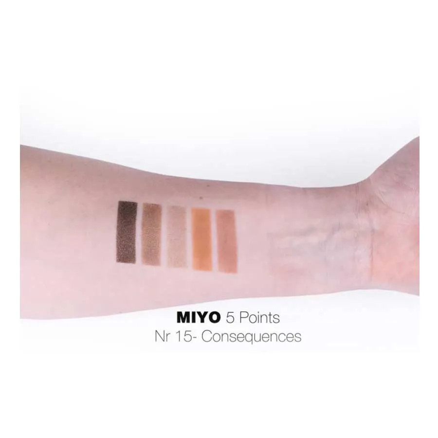 foto paleta de sombras five points miyo 15 consequences 3