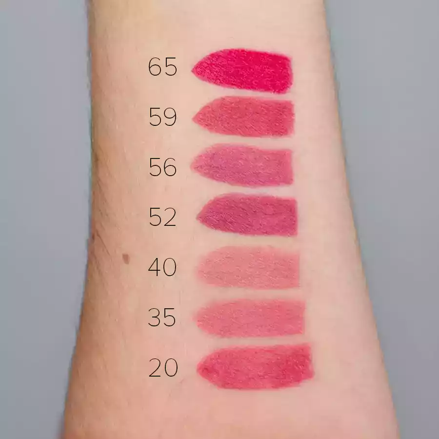 imagen pintalabios classic malu wilz swatches