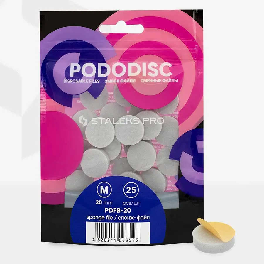 Recambios esponja Pododisc M Staleks - Imagen 3