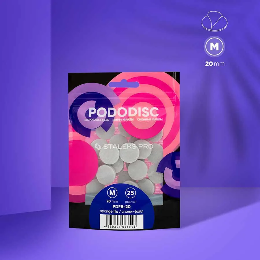Recambios esponja Pododisc M Staleks