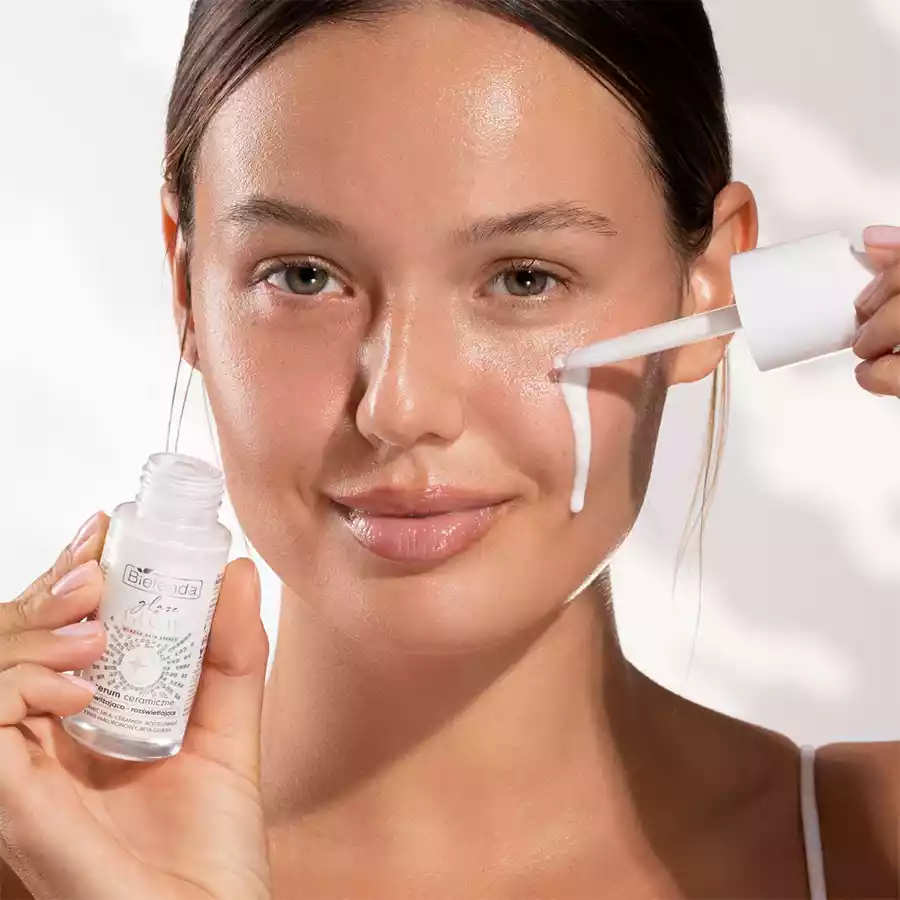 imagen serum lechoso bielenda glaze and glow modelo