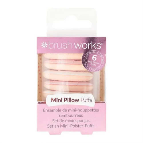 foto set de mini borlas de maquillaje brushworks