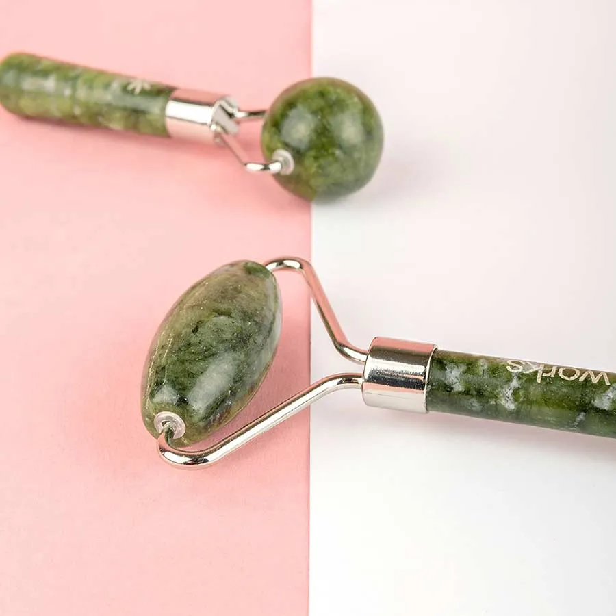 foto set de regalo rodillos de jade brushworks 2
