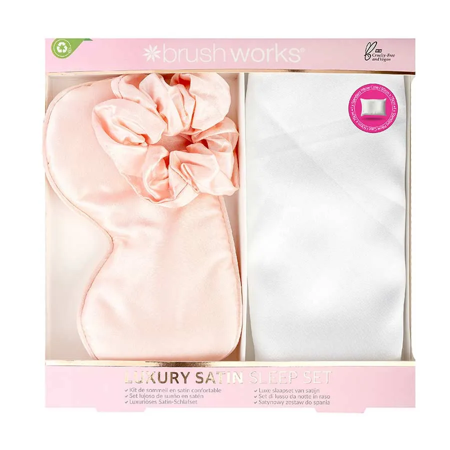 foto set de regalo saten para dormir brushworks