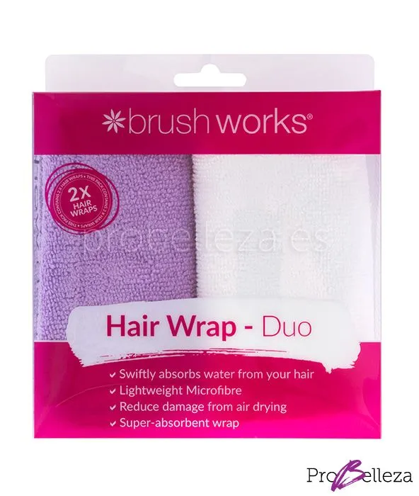 foto toallas de microfibra para el pelo brushworks